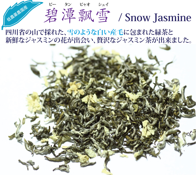 碧潭飄雪（スノージャスミン） 50g